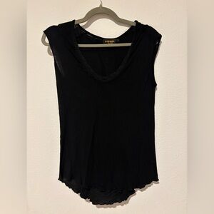 Y2K Diesel Black Gold Top